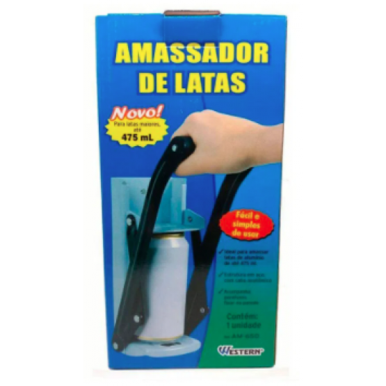 Amassador de Latas Western 350ml - ref AM650