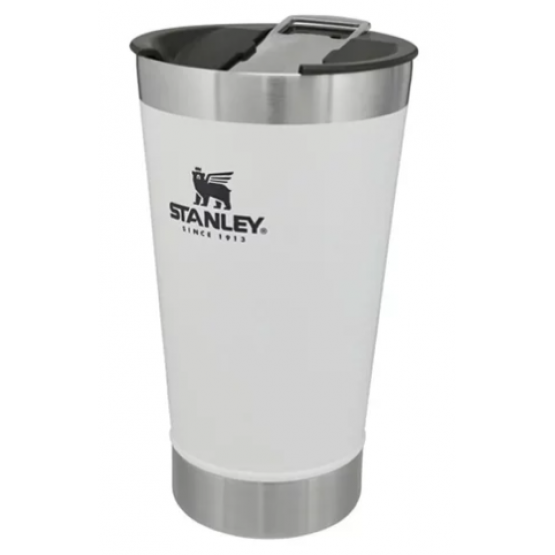 Copo Térmico Stanley Com Tampa Branco 473ml - ref 08000-02