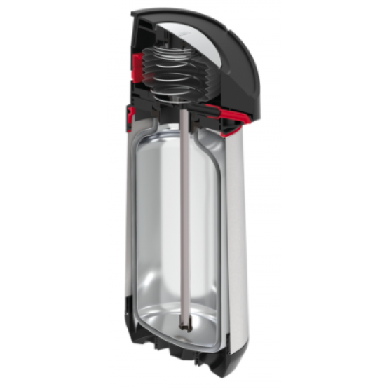 Garrafa Térmica Tramontina Exata em Aço Inox com Ampola de Vidro 1,8 L - ref 61641180