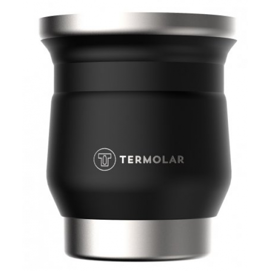 Cuia Térmica Termolar 250ml cor Preta - ref 57457