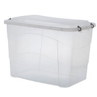 Caixa Organizadora Pratic Box Paramount Transparente 90L - ref 427