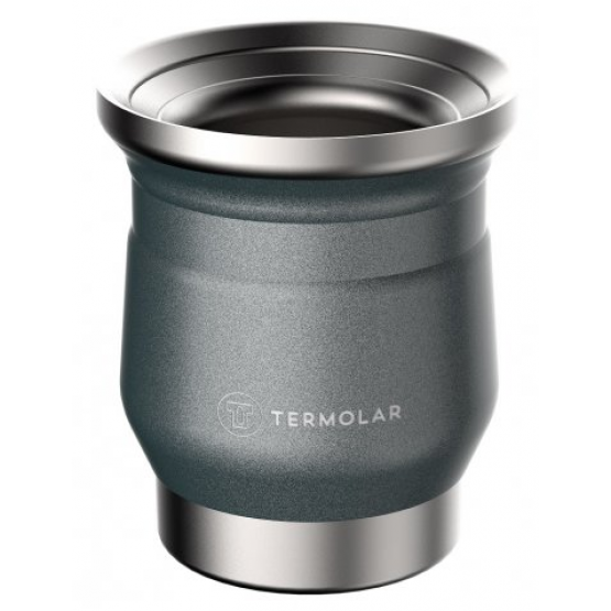 Cuia Térmica Termolar 250ml cor Chumbo - ref 1505CH