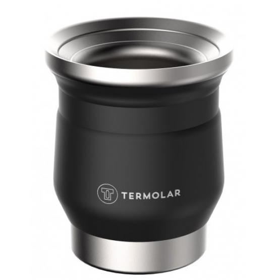 Cuia Térmica Termolar 250ml cor Preta - ref 57457