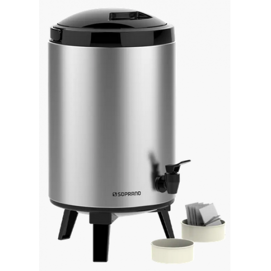 Garrafão Botijão Soprano 9,5L Inox - ref 1530