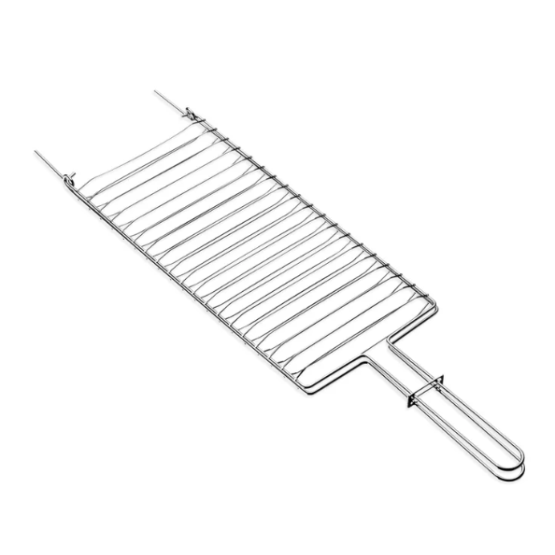 Grelha Tramontina Churrasco em Aço Inox 42x23 cm - ref 26480004