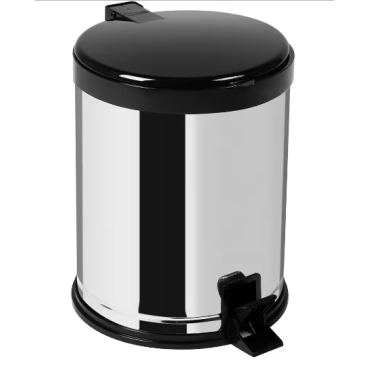 Lixeira Viel em aço Inox com Pedal 12L