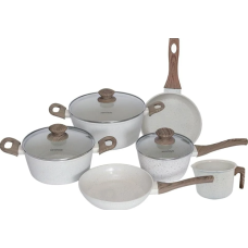 Jogo Panelas 6 Peças Mimo Style Cook Marmoll Indução
