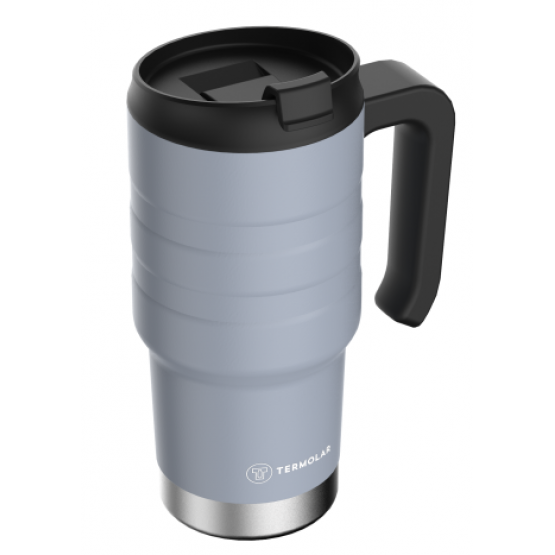 Caneca Térmica Moove Termolar 590ml Cinza - ref 57277