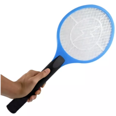 Raquete Elétrica Recarregável Mata Insetos 