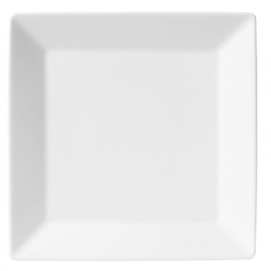 Prato Fundo Quartier White Oxford 21x21cm