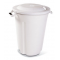 Lixeira Recycle Plasvale Branco 97L - ref 164