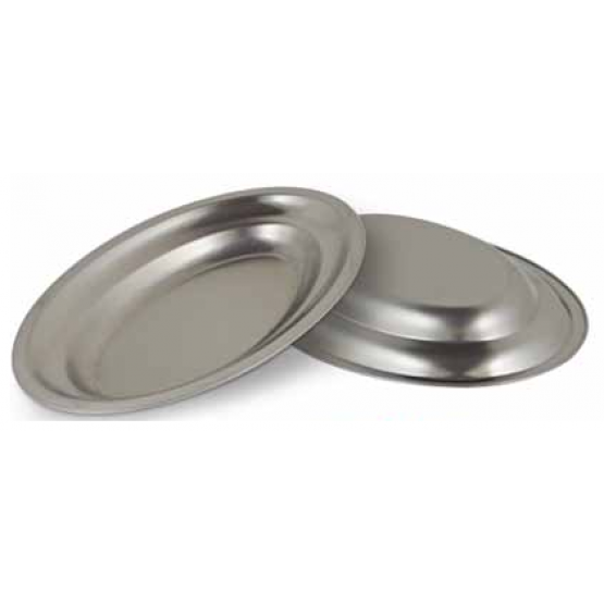 Travessa Oval Rasa Inox Allissan 20cm - ref 270