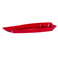 Barco Sushi VemPlast Grande 3,5L Vermelho- ref 398