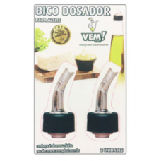 Bico Dosador Galheteiro para Azeite Vemplast com 2 und verde - ref 876