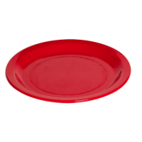 Prato Para Lanche VemPlast Elegance 19cm Vermelho - ref 276