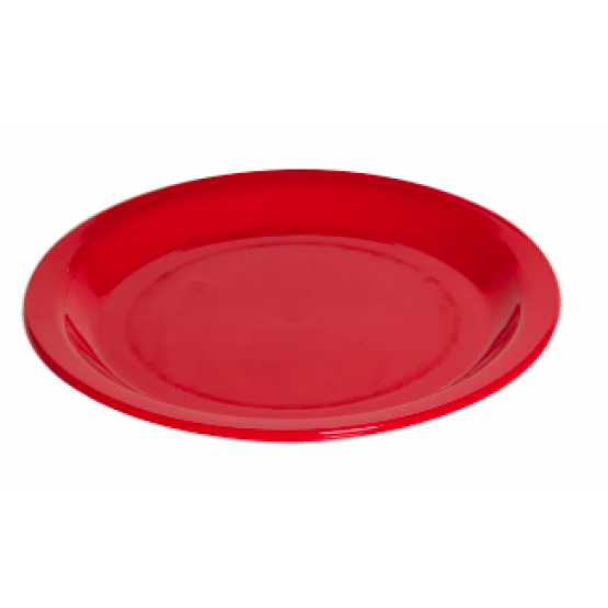 Prato Para Lanche VemPlast Elegance 19cm Vermelho - ref 276