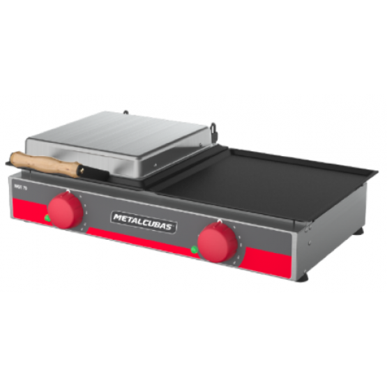 Chapa Grill Prensa Metalcubas MGE70 220V - ref MGE70 