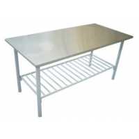 Mesa De Inox Innal 140x70cm - ref 397