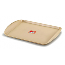 Bandeja Fast Food Pleion 43,7x30,4cm Bege - ref 0797