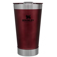 Copo Térmico Stanley Com Tampa Vinho 473ml - ref 08000-02