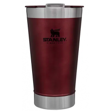 Copo Térmico Stanley Com Tampa Vinho 473ml - ref 08000-02