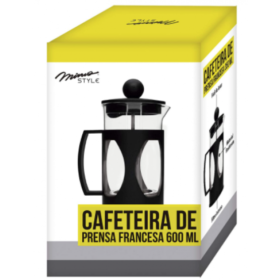 Cafeteira Prensa Francesa MIMO 600ml - ref AFP600