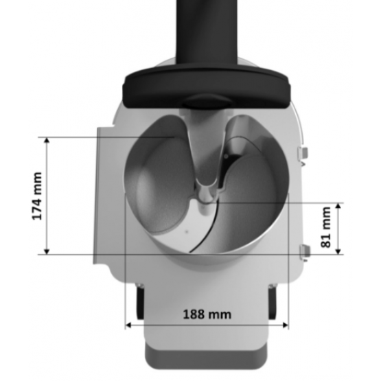 Processador de Alimentos, 7 DIscos de 203 mm - 0,5CV 220 V - ref PA-7