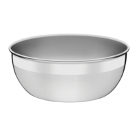 Pote Tramontina Freezinox Redondo em Aço Inox com Acabamento Fosco sem Tampa 22 cm 2,9 L