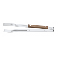 Pegador para Carne Tramontina Churrasco com Lâmina em Aço Inox e Cabo de Madeira 47 cm - ref 26400101