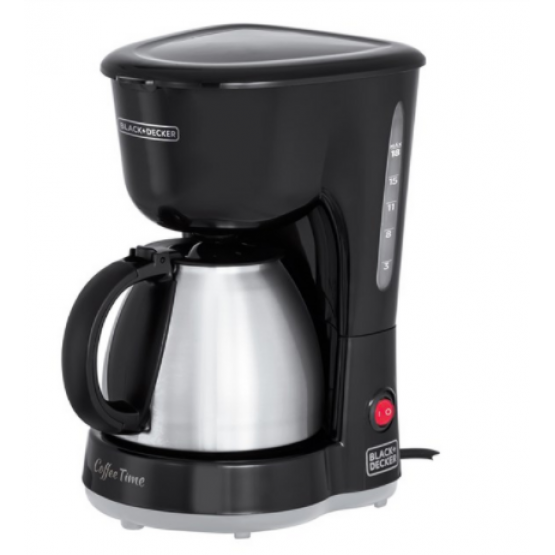 Cafeteira Black & Decker 18 Cafés 127V - ref CM15-BR