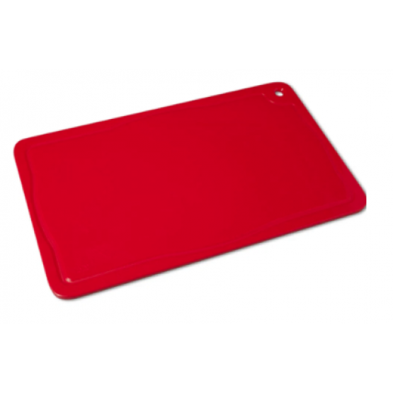 Placa De Corte Tabua Vermelha Com Canaleta 30 x 50 Pronyl -  ref 155