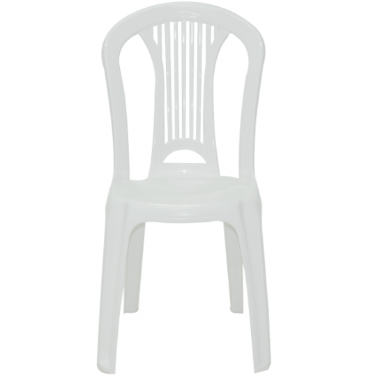 Cadeira Bistrô Tramontina Atlântida em Polipropileno Branco - ref 92013010