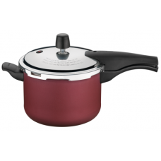 Panela de Pressão Tramontina Vancouver em Alumínio com Revestimento Interno e Externo Antiaderente Starflon Max Vermelho 20 cm 4,5 L