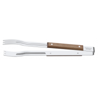 Pegador para Carne Tramontina Churrasco com Lâmina em Aço Inox e Cabo de Madeira 37 cm - ref 26400100