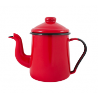 Bule Cafeteira Esmaltado Ewel 12 1.1L Vermelho- ref 151004