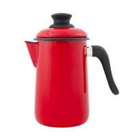 Bule Café Esmaltado Ewel 14 1.5L Vermelho - ref 69004