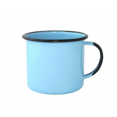 Caneca Esmaltada Ewel 6 120ml Azul Claro - ref 13049