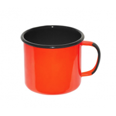 Caneca Esmaltada Ewel 12 825ml Laranja - ref 16030