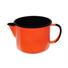 Caneca Esmaltada Ewel Com Bico 12 750ml Laranja- ref 17003