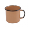 Caneca Esmaltada Ewel 10 502ml Marrom- ref 15002