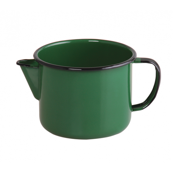 Caneca Esmaltada Ewel Com Bico 12 750ml Verde - ref 17041